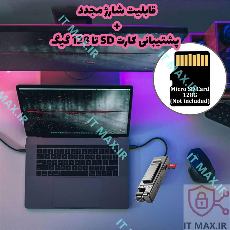 دوربین خبرنگاری (بادی کمرا) وای فای مدل L9 کیفیت 4K
