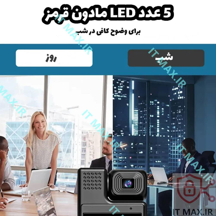 دوربین خبرنگاری (بادی کمرا) وای فای مدل L9 کیفیت 4K