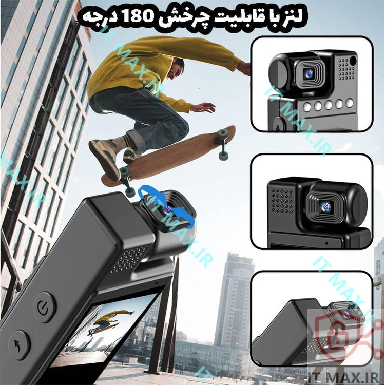 دوربین خبرنگاری (بادی کمرا) وای فای مدل L9 کیفیت 4K