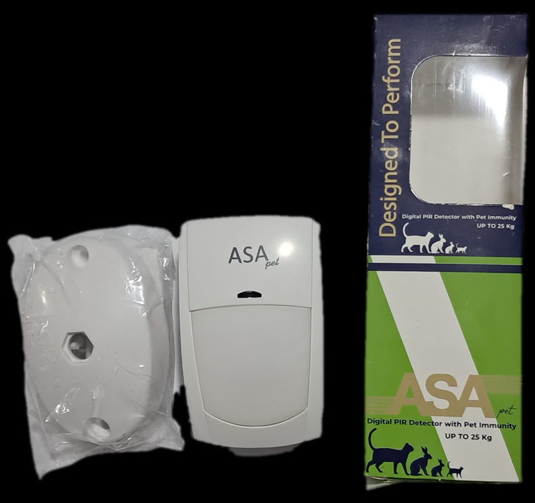 چشم دزدگیر آسا ASA وزنی/چشم مادون قرمز حرکتی پت آسا ASA | سنسور PIR دزدگیر با ایمنی حیوانات خانگی تا 25 کیلوگرم